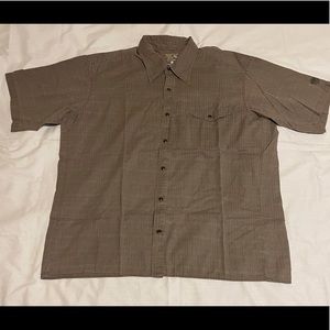 Mountain HARDWEAR Pearl Snap Short Sleeve Shirt